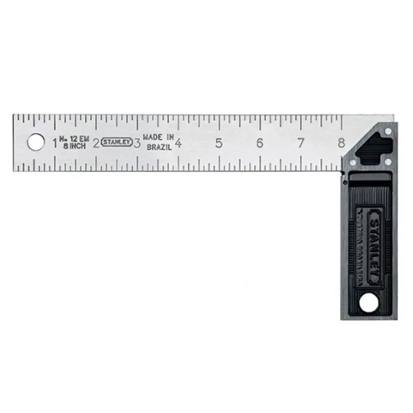 Imagen referencial escuadra carpintero 8"
