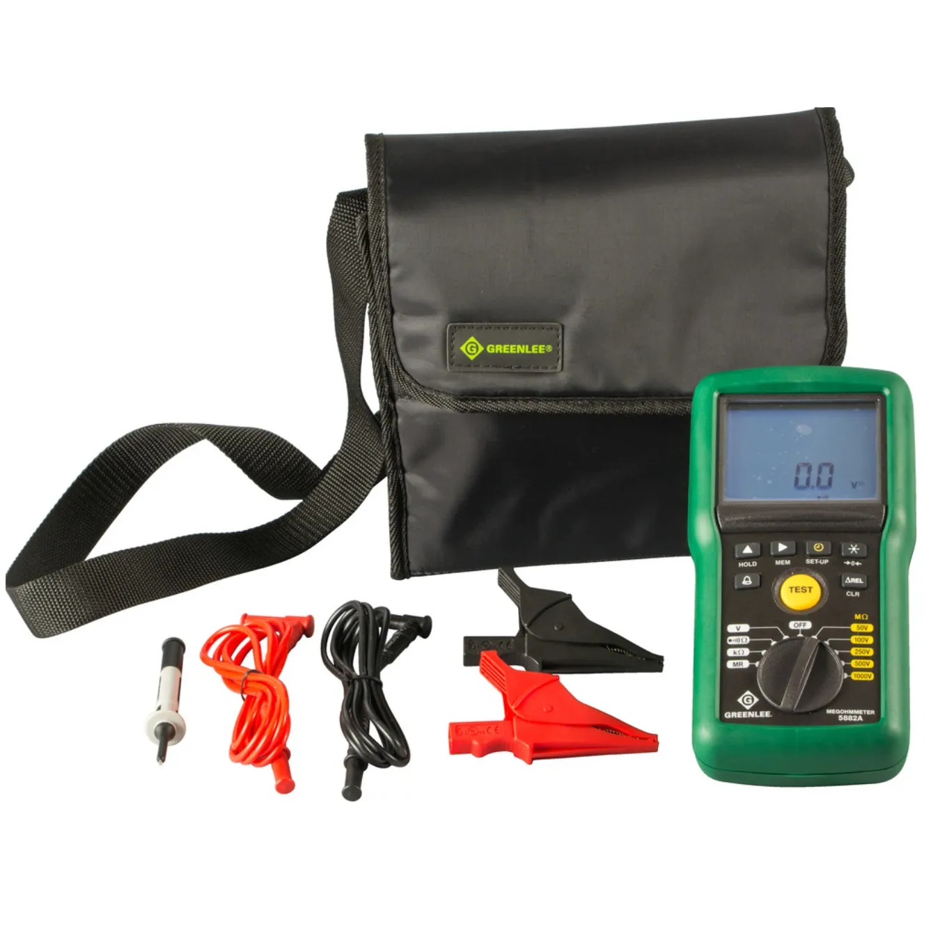 imagen referencial del megohmetro 1kv